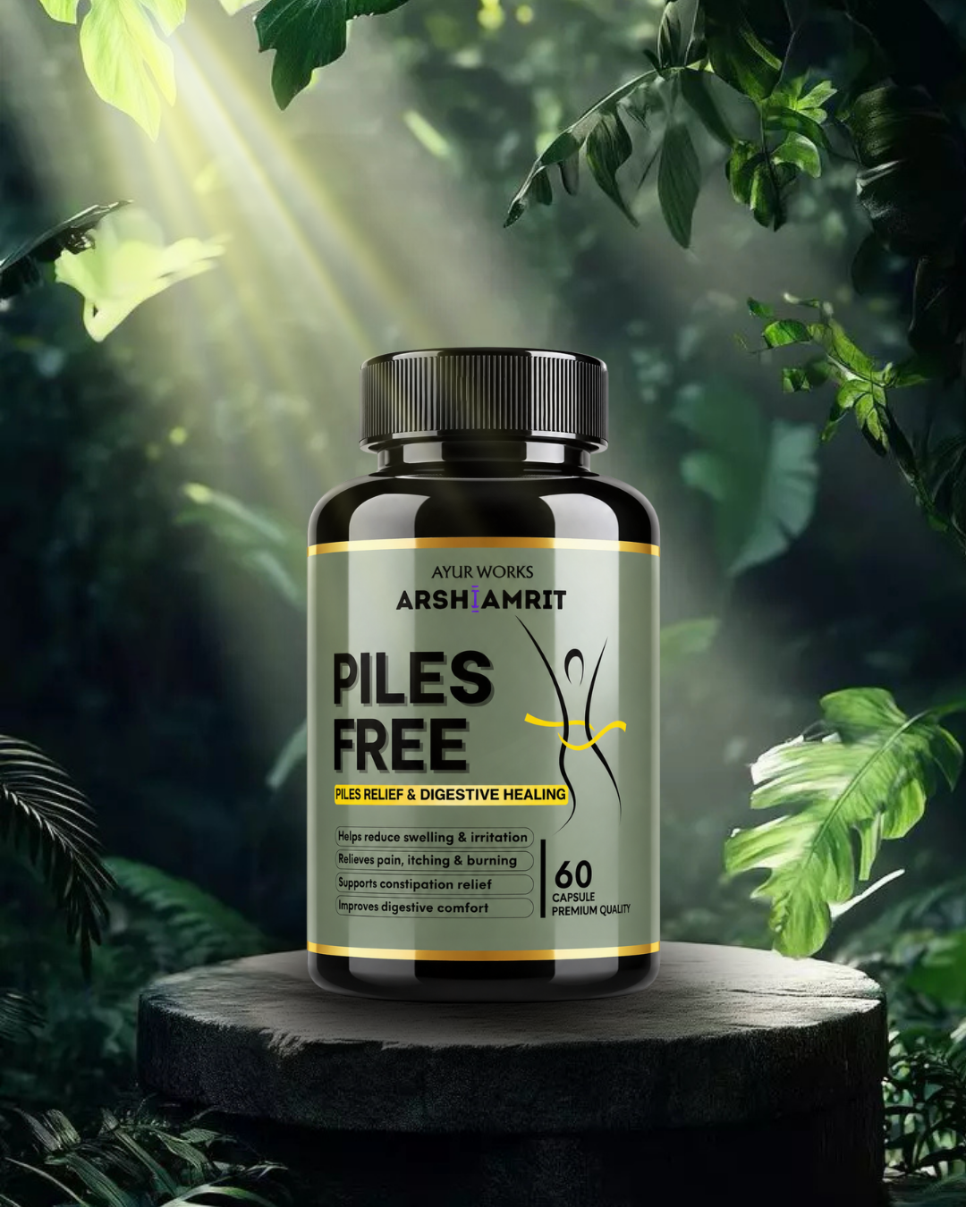 ArshiAmrit Piles Free Bottle 2